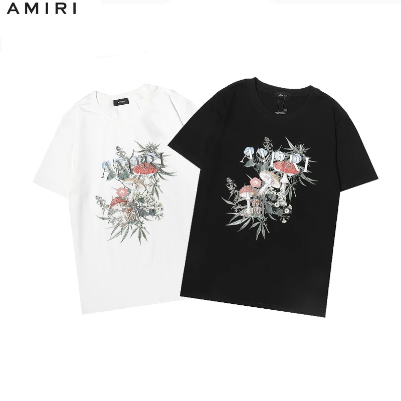 2021 new mushroom flower direct injection process black and white AMIRI T-shirt Men women 1:1 Best Quality Harajuku Top Tees
2021 new mushroom flower direct injection process black and white AMIRI T-shirt Men women 1:1 Best Quality Harajuku Top Tees