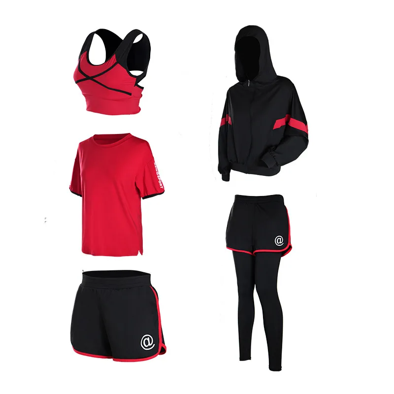 5-Piece Set Seamless Women Yoga Sets Female Sport Gym suits Wear Running Clothes women Fitness Sport Yoga Training Clothing
5-Piece Set Seamless Women Yoga Sets Female Sport Gym suits Wear Running Clothes women Fitness Sport Yoga Training Clothing