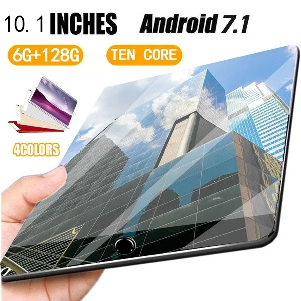 

2020 New 10 Inch WiFi Tablet PC Ten Core 4G Network Android 8.0 Buletooth Call Phone Tablet Gifts(RAM 6G+ROM 16G/64G/128G)