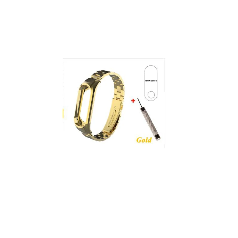 watchbands strap For xiaomi mi band 3 Mi band4 Smart Watch Metal Band Three Links Stainless Steel watch Band
watchbands strap For xiaomi mi band 3 Mi band4 Smart Watch Metal Band Three Links Stainless Steel watch Band