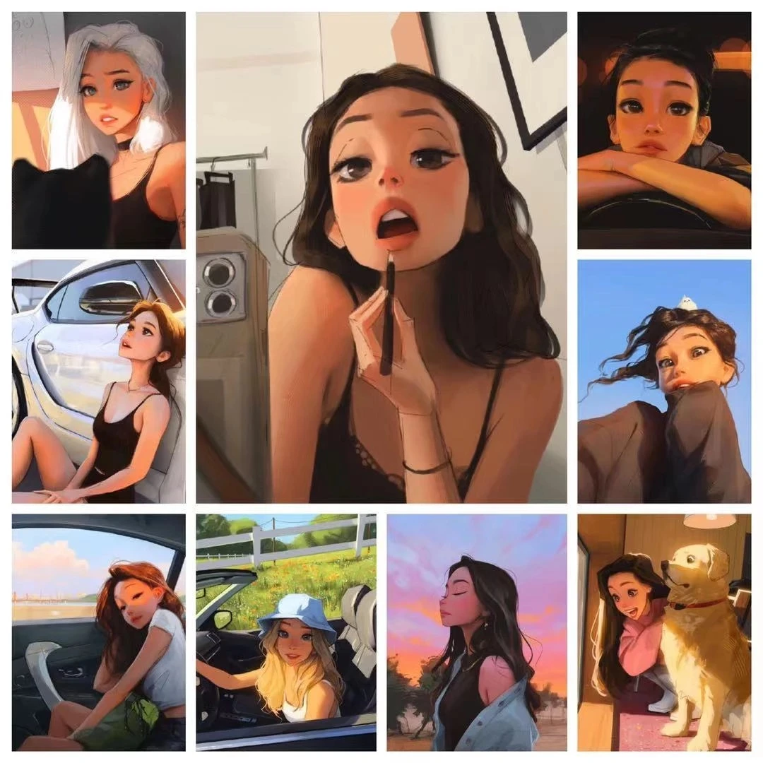 5d Cartoon Beautiful Girl Character Diamond Painting Full Round Drill Diy Diamond Embroidery Rhinestone Mosaic Home Decoration
5d Cartoon Beautiful Girl Character Diamond Painting Full Round Drill Diy Diamond Embroidery Rhinestone Mosaic Home Decoration