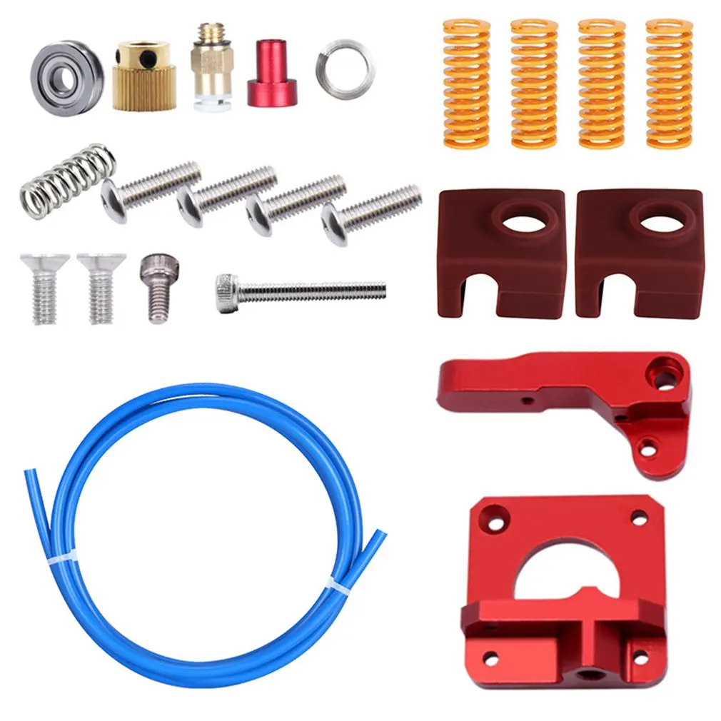 High Quality Cr10/ender3 Extruder Set for 3D Printer Cr10/ender3 Extruder + PETG Tube + Spring + Silicone Sleeve Cover J-head
High Quality Cr10/ender3 Extruder Set for 3D Printer Cr10/ender3 Extruder + PETG Tube + Spring + Silicone Sleeve Cover J-head