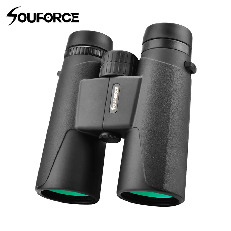 

HD 10X42/8x42 Binoculars Telescope with BAK7 Prism and FMC Green Film Coating fit Outdoor Watching and Hunting Camping