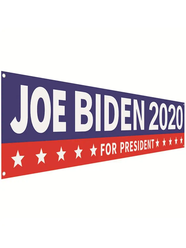 Biden President 2020 Banner 250*48cm American Presidential Election Flag Outdoors Garden Decoration
Biden President 2020 Banner 250*48cm American Presidential Election Flag Outdoors Garden Decoration