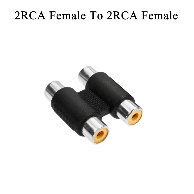3 шт. RCA к 2RCA 3RCA мужской женский разъем аудио кабель адаптер аудио-видео для