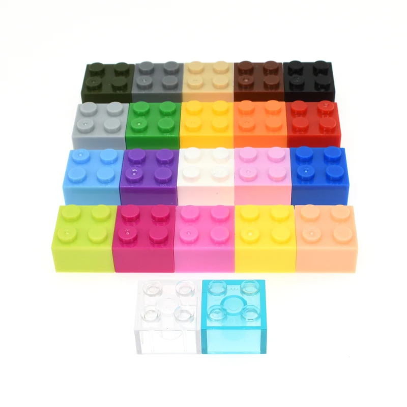 100 pcs Granular assembled building block wall accessories compatible with 3003 parts 2 * 2 MOC height 4 hole brick
100 pcs Granular assembled building block wall accessories compatible with 3003 parts 2 * 2 MOC height 4 hole brick