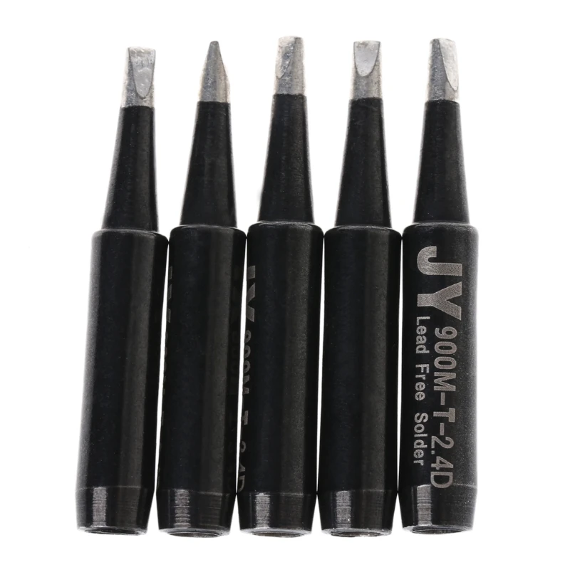 L21C 5 Pcs Lead Free Solder Soldering Tip 900M-T-2.4D For Hakko Saike 936 852d+ 909D ESD
L21C 5 Pcs Lead Free Solder Soldering Tip 900M-T-2.4D For Hakko Saike 936 852d+ 909D ESD
