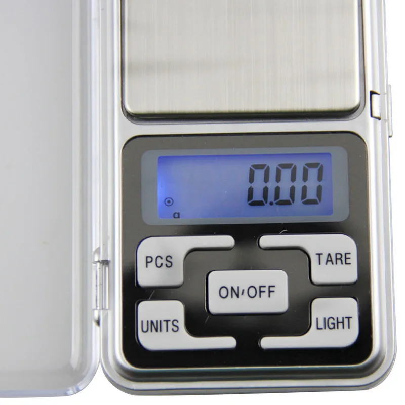 DIDIHOU 100/200/300/500g 0 01/0 1g Мини цифровой ScaleHigh точность Подсветка Электрический карман