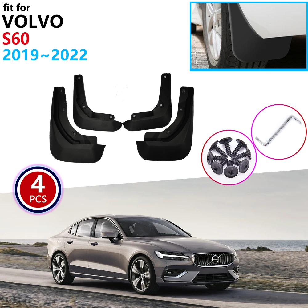Mudflap Mudguard Fender For Volvo S60 2019~2022 2020 2021 Front Rear Mud Splash Mud Guards Car Accessories
Mudflap Mudguard Fender For Volvo S60 2019~2022 2020 2021 Front Rear Mud Splash Mud Guards Car Accessories