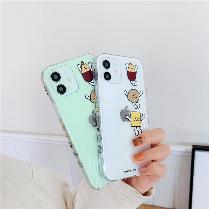 Peanut Sweet Potatoes Phone Cases For iPhone 12 Mini 11 Pro XS MAX X XR 7 8 Plus Clear Straight Edge Frame Print Soft Tpu Cover
Peanut Sweet Potatoes Phone Cases For iPhone 12 Mini 11 Pro XS MAX X XR 7 8 Plus Clear Straight Edge Frame Print Soft Tpu Cover