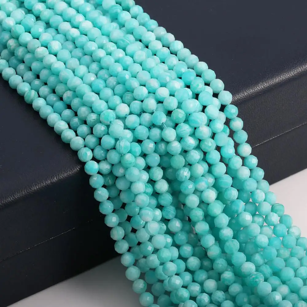 Natural Stone Beads Section Loose Beads Amazonite For Jewelry Making DIY Necklace Bracelet Earrings Accessory
Natural Stone Beads Section Loose Beads Amazonite For Jewelry Making DIY Necklace Bracelet Earrings Accessory