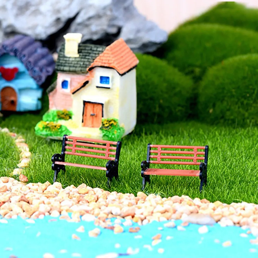 1PCS Model Mini Park Bench Garden Ornament Miniature Landscape Garden Decorative Ornament Craft DIY Figurines Landscape
1PCS Model Mini Park Bench Garden Ornament Miniature Landscape Garden Decorative Ornament Craft DIY Figurines Landscape