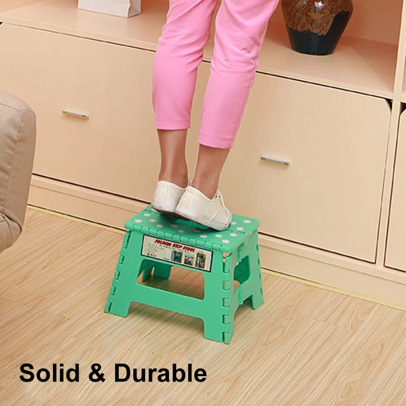 Heavy Duty Plastic Folding Step Stool Foldable Multi Purpose Home Kitchen Fold Up Stepstool Bathroom Household Children's Bench
Heavy Duty Plastic Folding Step Stool Foldable Multi Purpose Home Kitchen Fold Up Stepstool Bathroom Household Children's Bench