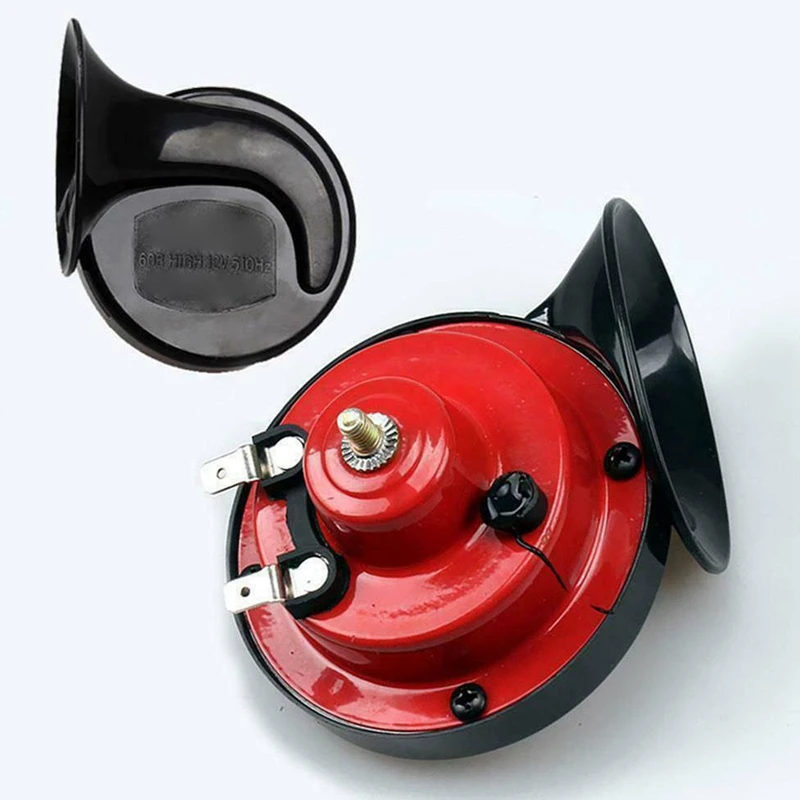 1 Pair Car Loudspeaker Electric Dual Tone Snail Horn Speaker Whistle Waterproof-red And Black / All Black
1 Pair Car Loudspeaker Electric Dual Tone Snail Horn Speaker Whistle Waterproof-red And Black / All Black