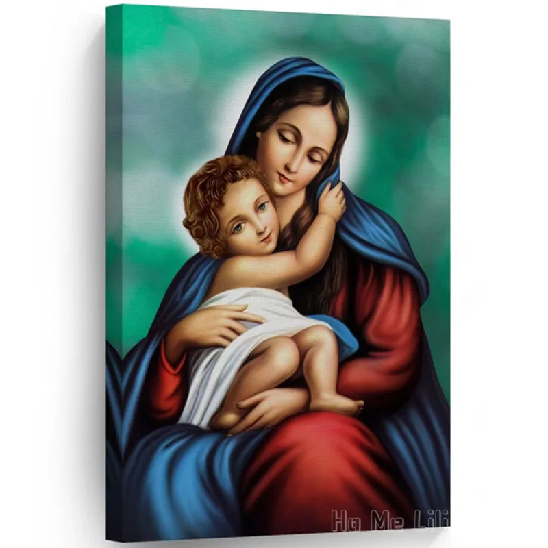 Saint Mary Oil Painting Canvas By Ho Me Lili Wall Art Print Christian Mother Of Jesus Christ Virgin Room Office Home Décor
Saint Mary Oil Painting Canvas By Ho Me Lili Wall Art Print Christian Mother Of Jesus Christ Virgin Room Office Home Décor