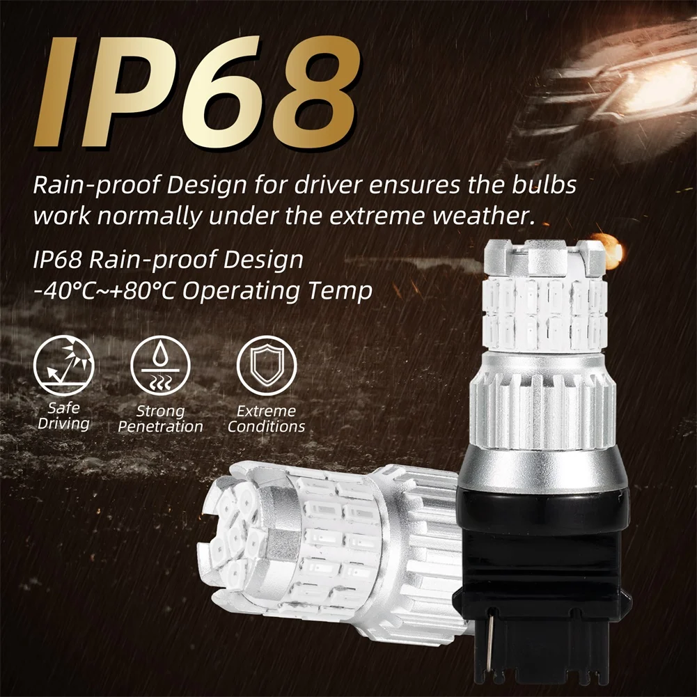 2PC Drviaion T25 3157 P27/7W LED Reversing Lamp Canbus Error Free 36SMD Replacement 1200ML
2PC Drviaion T25 3157 P27/7W LED Reversing Lamp Canbus Error Free 36SMD Replacement 1200ML