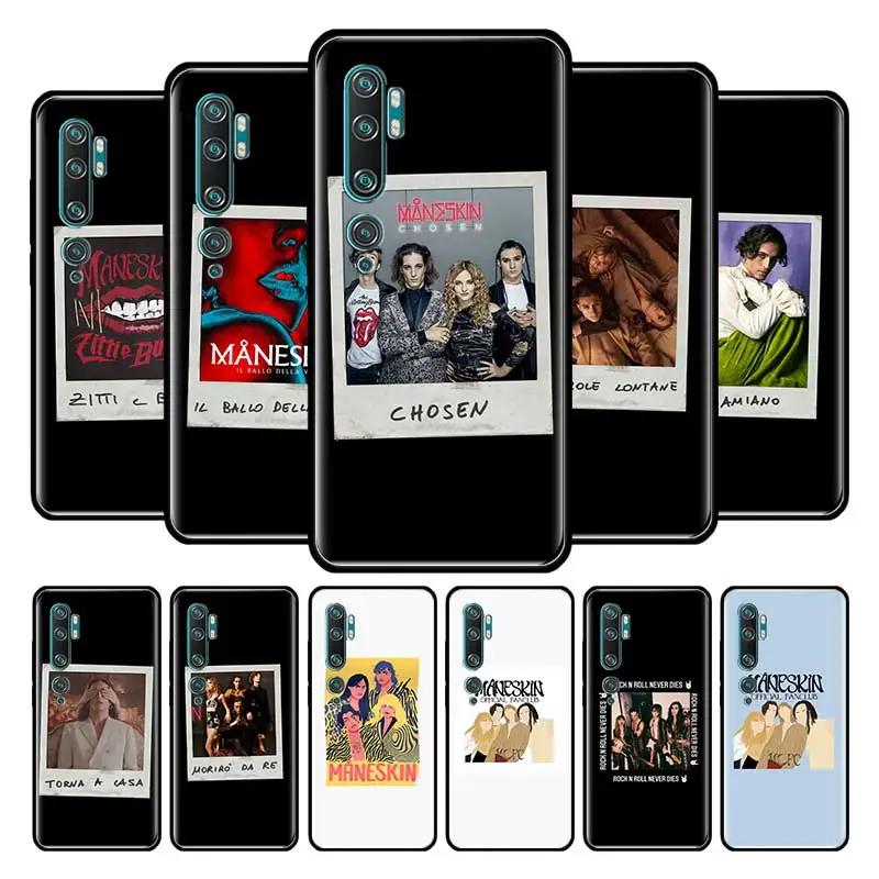 Maneskin Damiano Silicone Phone Case for Xiaomi Poco X3 NFC M3 Pro 5G F3 Soft TPU Coque Pocophone F1 Back Cover Shell | Мобильные