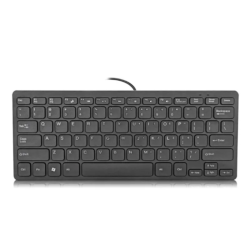 Ultra Thin Wired USB Mini PC Keyboard with Chocolate Key for PC Laptop Notebooks 
Ultra Thin Wired USB Mini PC Keyboard with Chocolate Key for PC Laptop Notebooks