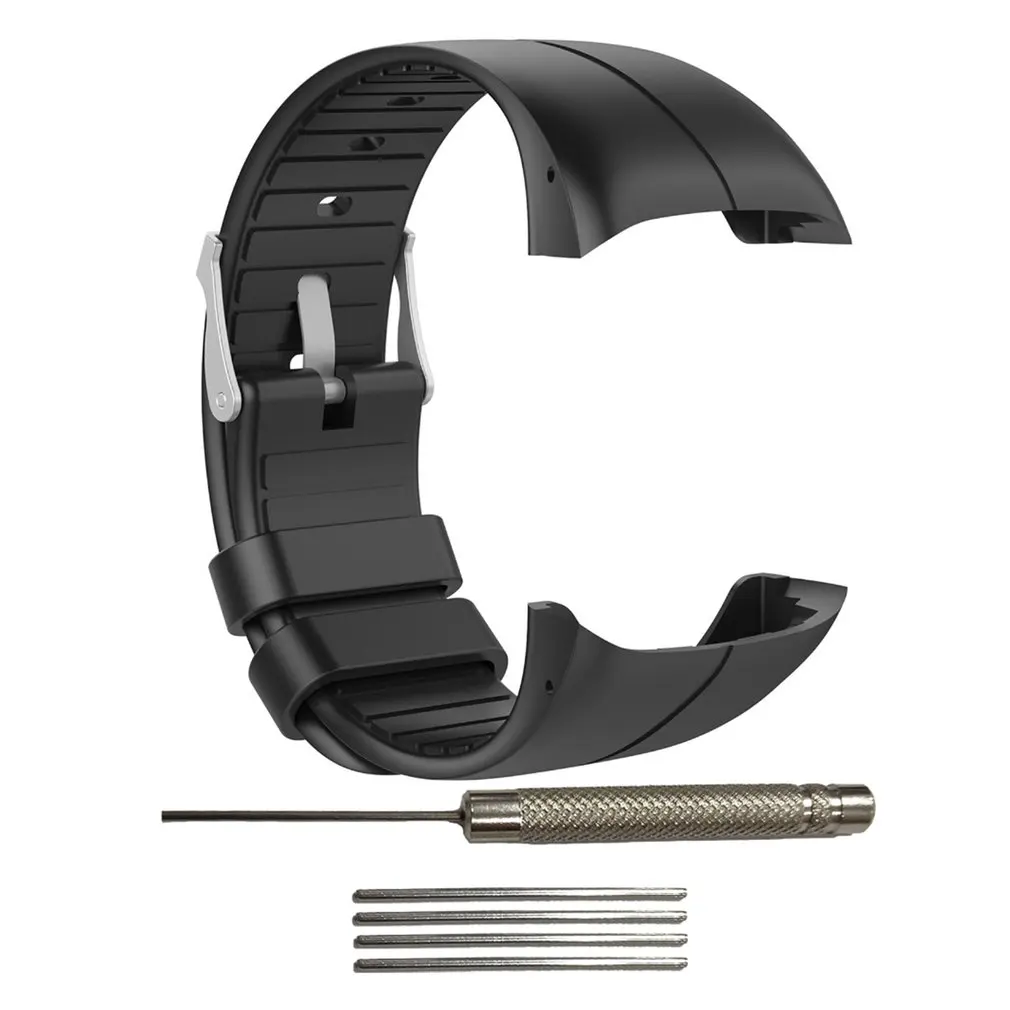 For Polar M400/M430 Silicone Smartwatch Replacement Strap Official Pattern Black Buckle Sports Replacement Wristband
For Polar M400/M430 Silicone Smartwatch Replacement Strap Official Pattern Black Buckle Sports Replacement Wristband