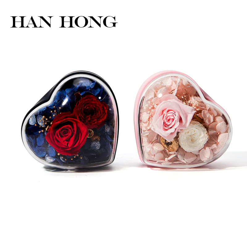 Шкатулка для драгоценностей в форме сохраненного цветка, милая шкатулка для колец, ожерелья, подвески, мини-подарочная коробка
Шкатулка для драгоценностей в форме сохраненного цветка, милая шкатулка для колец, ожерелья, подвески, мини-подарочная коробка