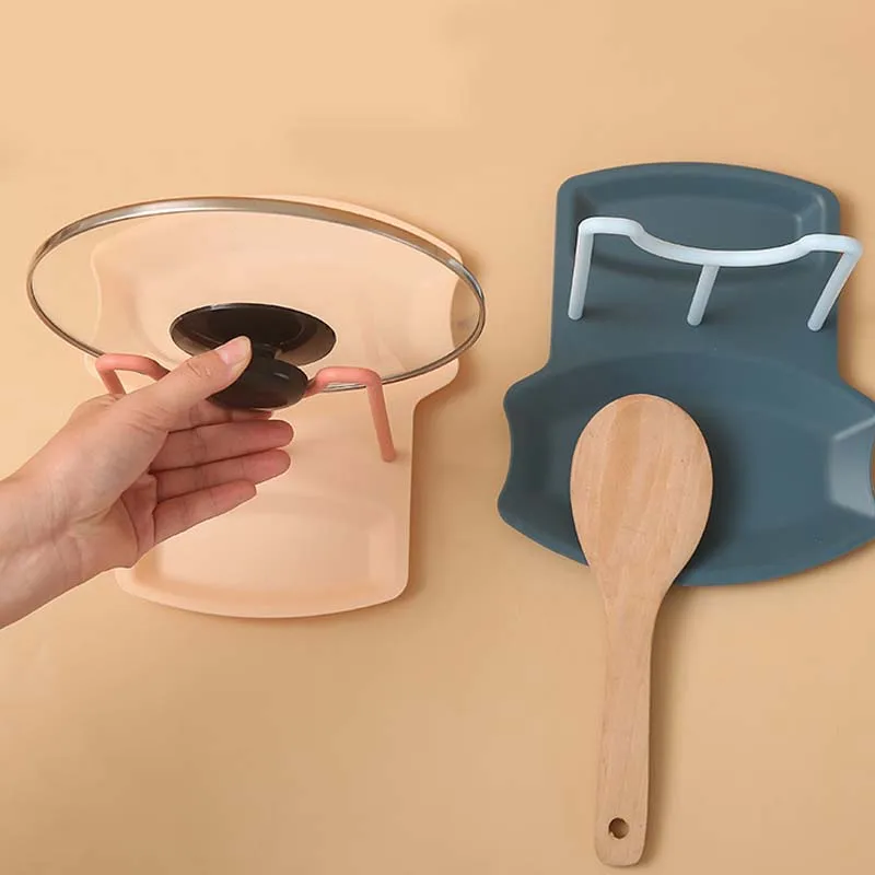 Non-slip Spoon Pad Pot Cover Spatula Racks Countertop Drain Tray Kitchen Accessories Cutting Board Finishing Rack
Non-slip Spoon Pad Pot Cover Spatula Racks Countertop Drain Tray Kitchen Accessories Cutting Board Finishing Rack
