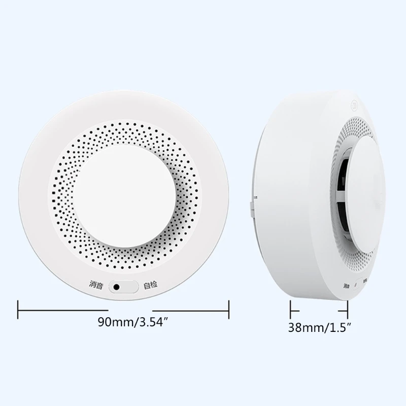 Smart Fire Alarm Progressive Sound Photoelectric Smoke Sensor Remote Linkage APP
Smart Fire Alarm Progressive Sound Photoelectric Smoke Sensor Remote Linkage APP