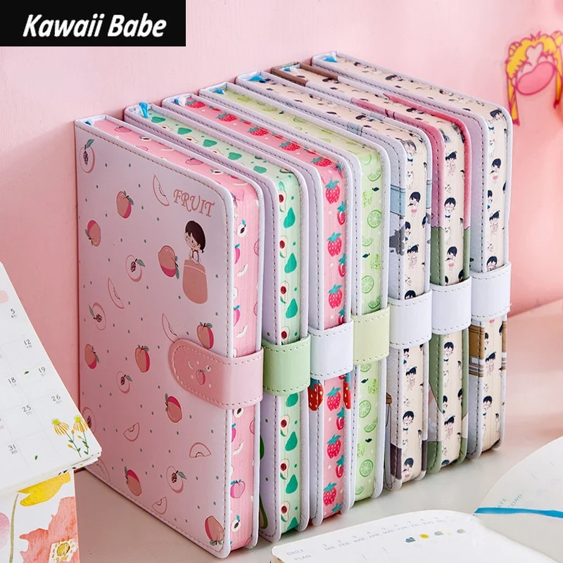 Блокнот-планировщик с принтом фруктов, блокнот из искусственной кожи с магнитной пряжкой, календарь на год, цветная иллюстрация, ежедневный план, милые канцелярские принадлежности
Блокнот-планировщик с принтом фруктов, блокнот из искусственной кожи с магнитной пряжкой, календарь на год, цветная иллюстрация, ежедневный план, милые канцелярские принадлежности