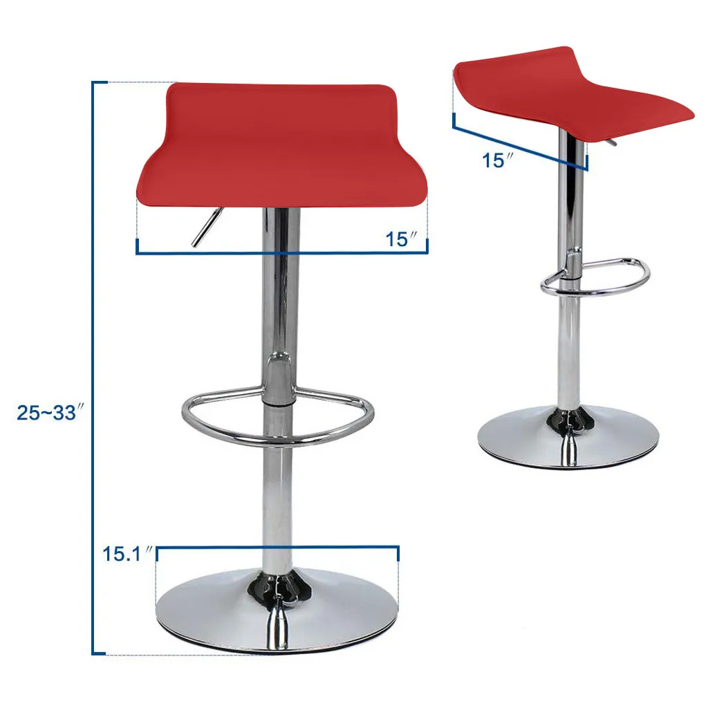 Adjustable Set Of 2 Leather Bar Chair Counter Height Swivel Stool Lifting Rotating High Pedal Dining Chair for Bar Funiture
Adjustable Set Of 2 Leather Bar Chair Counter Height Swivel Stool Lifting Rotating High Pedal Dining Chair for Bar Funiture