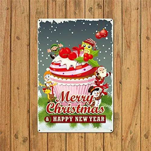 Tin Sign Merry Christmas Happy New Year Bar Cafe Home Oil Station Garage Kitchen Farm Countryside Retro Tin Signs
Tin Sign Merry Christmas Happy New Year Bar Cafe Home Oil Station Garage Kitchen Farm Countryside Retro Tin Signs