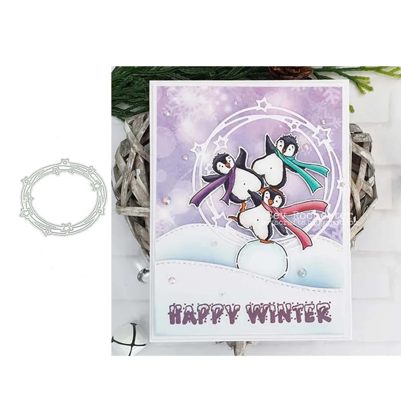 JC New Arrival Metal Cutting Dies Star Circle Background Scrapbooking Handmade DIY Blade Make Stencil Craft Mold Template Decor
JC New Arrival Metal Cutting Dies Star Circle Background Scrapbooking Handmade DIY Blade Make Stencil Craft Mold Template Decor