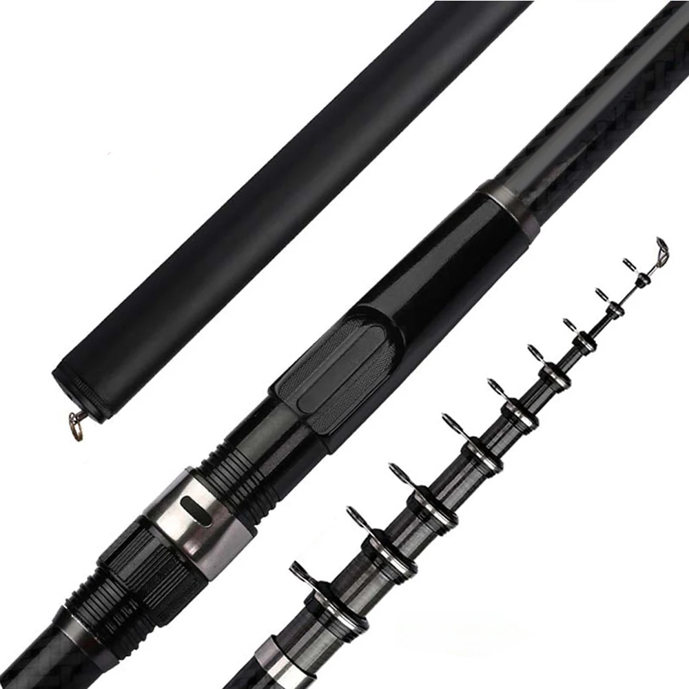 Portable carbon telescopic fishing rod 2.7m 3.6m 4.5m 5.4m 6.3m 7.2m telescopic fishing rod
Portable carbon telescopic fishing rod 2.7m 3.6m 4.5m 5.4m 6.3m 7.2m telescopic fishing rod
