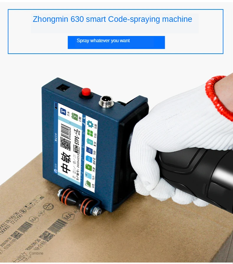 ZM-630II intelligent Portable Date Printer Coding Machine Prices Label Barcode QR Code
ZM-630II intelligent Portable Date Printer Coding Machine Prices Label Barcode QR Code