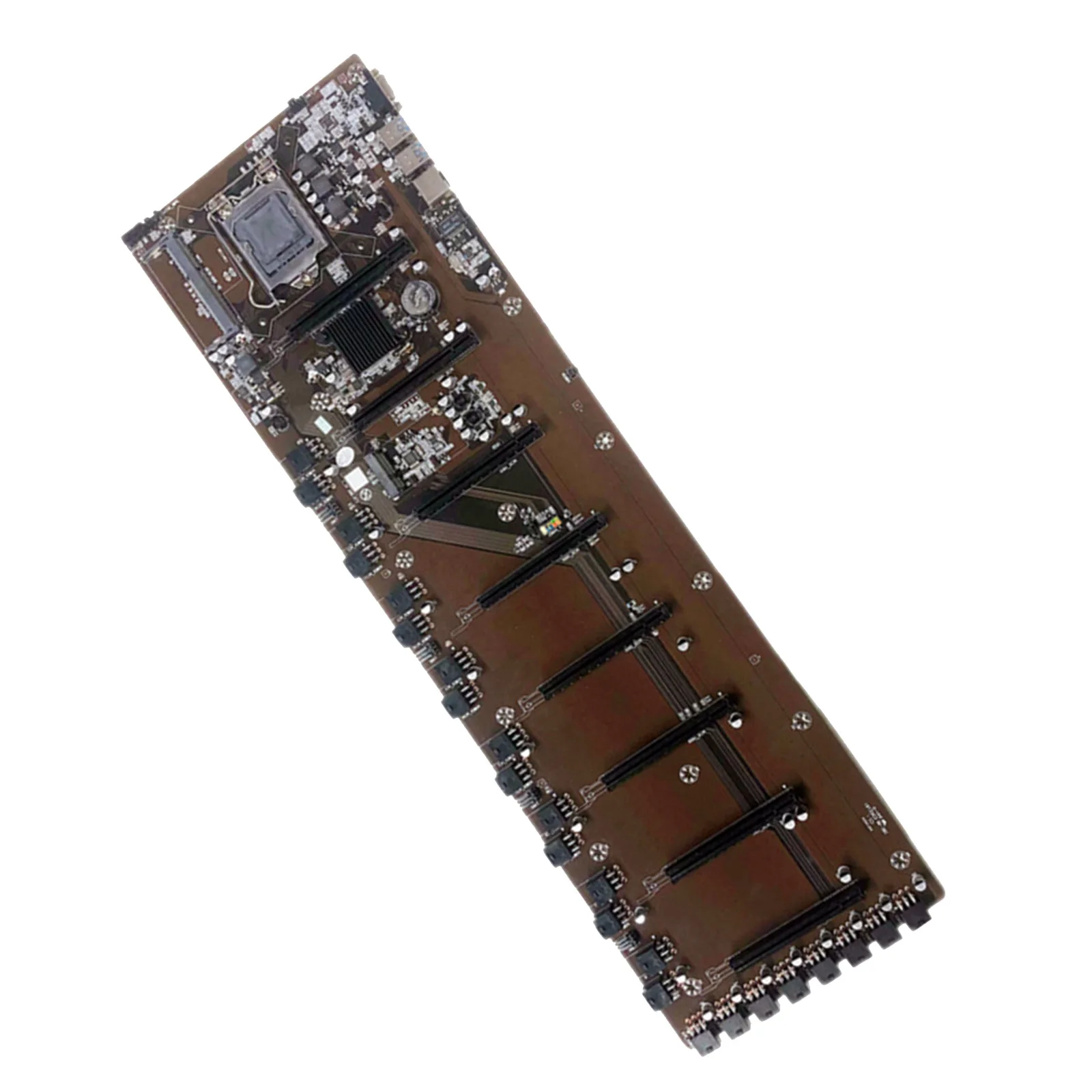 BTC-B85 1150 Pin Материнская плата 8 PCIE 16X GPU Графика карты для карт-8 шт., 65 мм расстояние 8GB системная плата для шахтер
BTC-B85 1150 Pin Материнская плата 8 PCIE 16X GPU Графика карты для карт-8 шт., 65 мм расстояние 8GB системная плата для шахтер