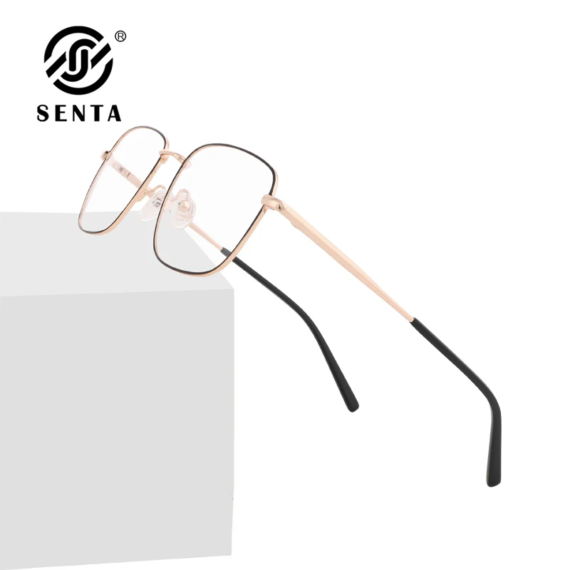 Senta Men Fashion Glasses Frames Rose Gold Fillet Square Male Eyeglasses Eyewear Optical Prescription Myopia Hyperopia 4 Colors 
Senta Men Fashion Glasses Frames Rose Gold Fillet Square Male Eyeglasses Eyewear Optical Prescription Myopia Hyperopia 4 Colors
