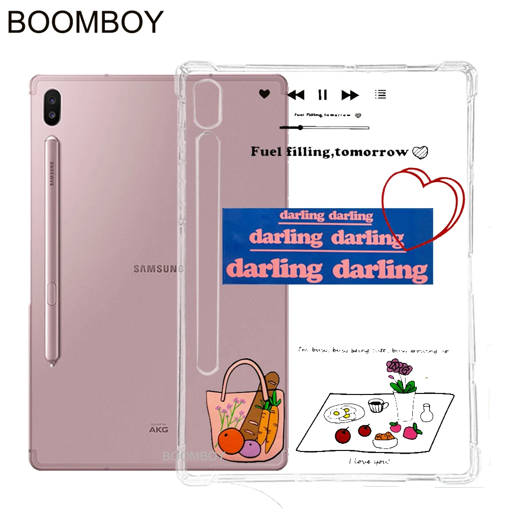 Clear Case For Samsung Galaxy Tab S6 10.5'' Case Anti-fall Soft TPU Silicone Tablet Cover For SM-T860 SM-T865 Capa Funda
Clear Case For Samsung Galaxy Tab S6 10.5'' Case Anti-fall Soft TPU Silicone Tablet Cover For SM-T860 SM-T865 Capa Funda