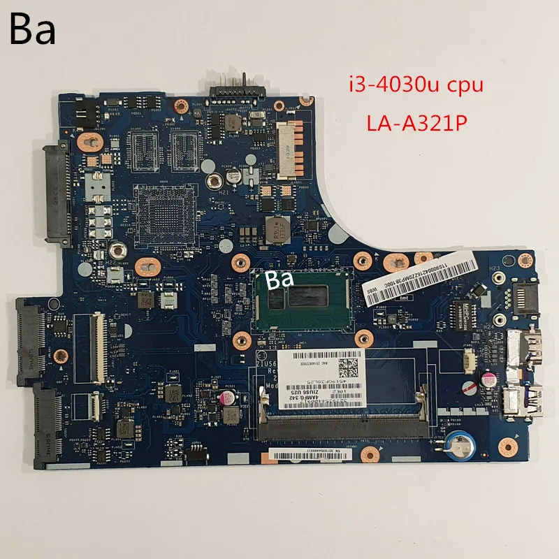 Для Lenovo Ideapad S310 материнская плата для ноутбука I3-4030U CPU интегрированная видеокарта LA-A321P материнская плата комплексный тест
Для Lenovo Ideapad S310 материнская плата для ноутбука I3-4030U CPU интегрированная видеокарта LA-A321P материнская плата комплексный тест