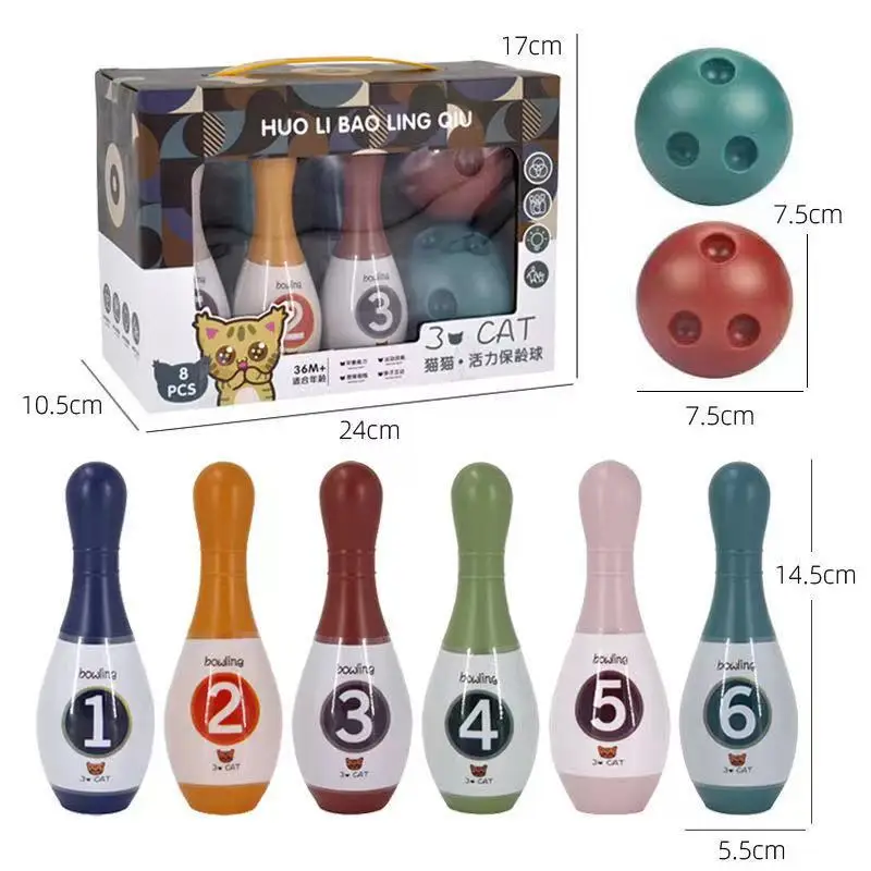 Kids Funny Indoor Sports Toys Plastic Bowling Ball Game Toys for Children Playing Interactive Party Game Ball Outdoor Toys Gift
Kids Funny Indoor Sports Toys Plastic Bowling Ball Game Toys for Children Playing Interactive Party Game Ball Outdoor Toys Gift