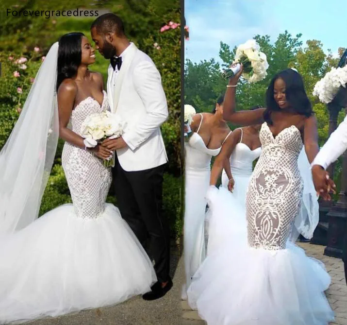 Русалка кружевные свадебные платья сексуальный вырез сердечком, без рукавов сад официальные свадебные платья индивидуальный заказ размер... 
Русалка кружевные свадебные платья сексуальный вырез сердечком, без рукавов сад официальные свадебные платья индивидуальный заказ размер...