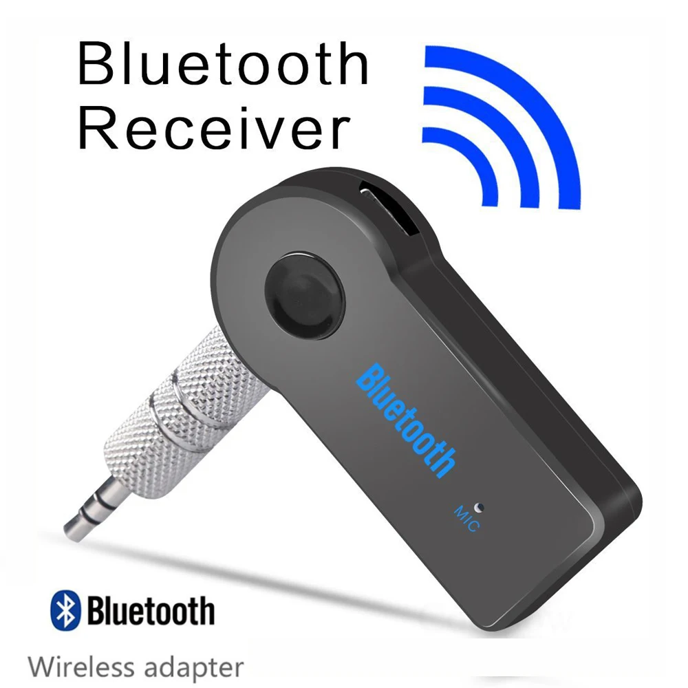Автомобильный Bluetooth автомобильный комплект приемник 3 5 мм Громкая связь