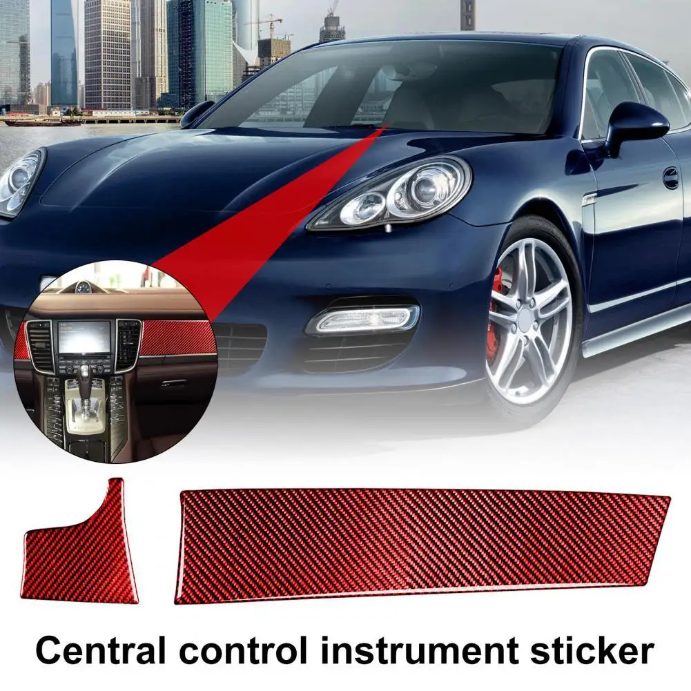 Red 2Pcs Reliable Red Dashboard Panel Sticker Carbon Fiber Instrument Panel Trim Standard
Red 2Pcs Reliable Red Dashboard Panel Sticker Carbon Fiber Instrument Panel Trim Standard