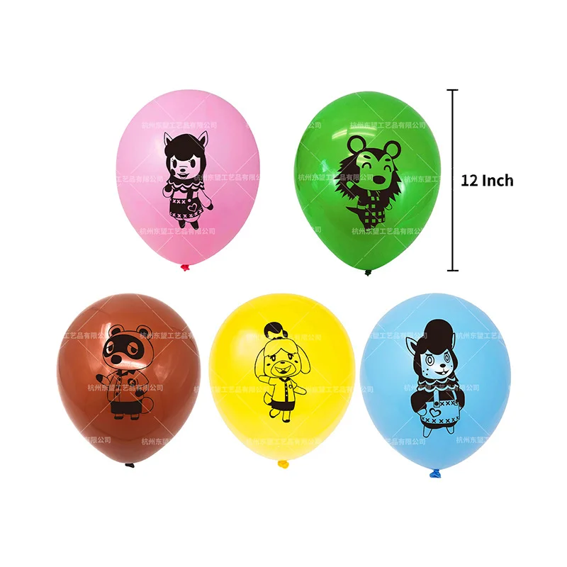 48pcs/set Animal Crossing Balloons Anime Animal Crossing Happy Birthday Banner Cake Topper Baby Shower Party Decor Kids Toys
48pcs/set Animal Crossing Balloons Anime Animal Crossing Happy Birthday Banner Cake Topper Baby Shower Party Decor Kids Toys