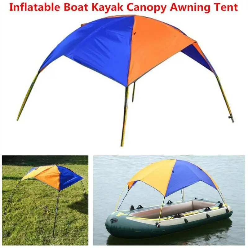 Shade cloth Inflatable Boat Dinghy Awning Fishing Shade Cover Sun Canopy Folding Sunshade Tent Rain Shelter Boat Accessories
Shade cloth Inflatable Boat Dinghy Awning Fishing Shade Cover Sun Canopy Folding Sunshade Tent Rain Shelter Boat Accessories