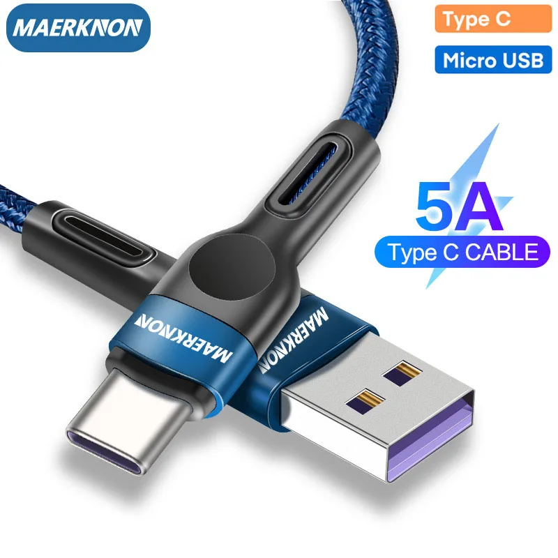 5A USB Type C Fast Charging Data Cable For Samsung S21 Xiaomi 12 Huawei Redmi Micro USB Charger Wire Type-C Mobile Phone Cord
5A USB Type C Fast Charging Data Cable For Samsung S21 Xiaomi 12 Huawei Redmi Micro USB Charger Wire Type-C Mobile Phone Cord