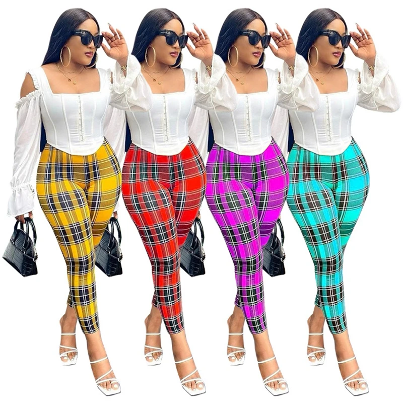 WenQing Plaid Pants Womens Y2k Summer Bottoms Elastic Aesthetic High Waist Bodycon Trousers Office Lady Casual Pencil Sweatpants
WenQing Plaid Pants Womens Y2k Summer Bottoms Elastic Aesthetic High Waist Bodycon Trousers Office Lady Casual Pencil Sweatpants
