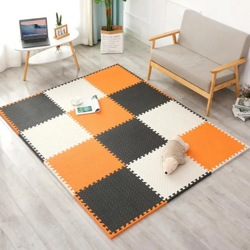 Crawling mat baby stitching floor mats non-slip and drop-proof sound-proof foam mat soft cushion eva foam baby puzzle game mat
Crawling mat baby stitching floor mats non-slip and drop-proof sound-proof foam mat soft cushion eva foam baby puzzle game mat