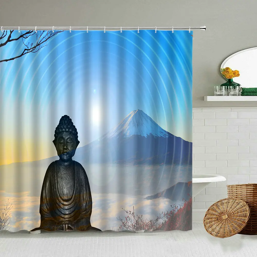 Zen Spa Shower Curtain Natural Scenery Bohemian Mandala Flower Green Plant Flower Stone Bathroom Waterproof Curtains Home Decor
Zen Spa Shower Curtain Natural Scenery Bohemian Mandala Flower Green Plant Flower Stone Bathroom Waterproof Curtains Home Decor