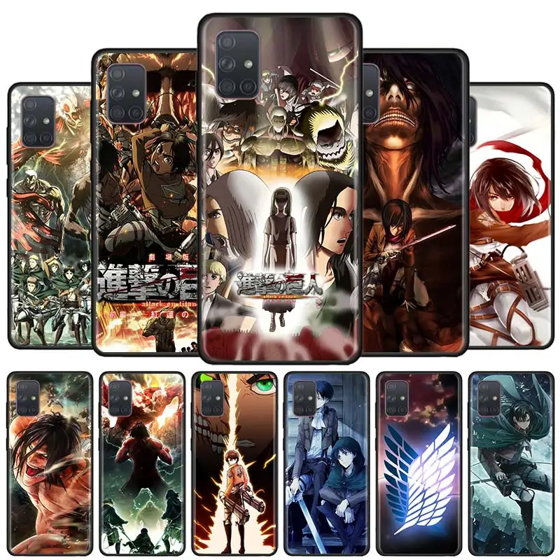 Anime Attack On Titan Soft TPU Case For Samsung Galaxy A51 A50 A71 A21s A31 A41 A10 A70 A30 A20e A40 A12 A02s Cover Coque Fundas
Anime Attack On Titan Soft TPU Case For Samsung Galaxy A51 A50 A71 A21s A31 A41 A10 A70 A30 A20e A40 A12 A02s Cover Coque Fundas