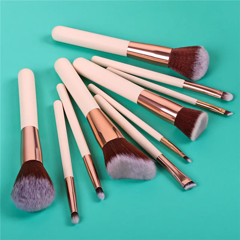 10Pcs NEW Makeup Brushes Set Wooden Handle for Eyeshadow Blush Brushes Cosmetic Tools Kits
10Pcs NEW Makeup Brushes Set Wooden Handle for Eyeshadow Blush Brushes Cosmetic Tools Kits