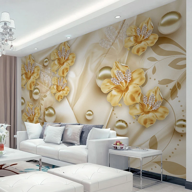 Drop Shipping Custom Mural Wallpaper For Walls 3D Diamond Jewelry Flower 3D Wall Painting Art TV Background Photo Wall Paper
Drop Shipping Custom Mural Wallpaper For Walls 3D Diamond Jewelry Flower 3D Wall Painting Art TV Background Photo Wall Paper