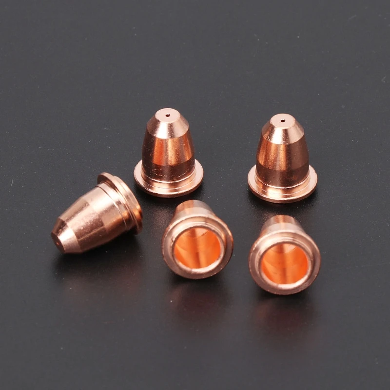 10Pcs/Set S45 Consumables Kit Electrode 0.8mm Nozzle Tip For Plasma Cutter Torch
10Pcs/Set S45 Consumables Kit Electrode 0.8mm Nozzle Tip For Plasma Cutter Torch